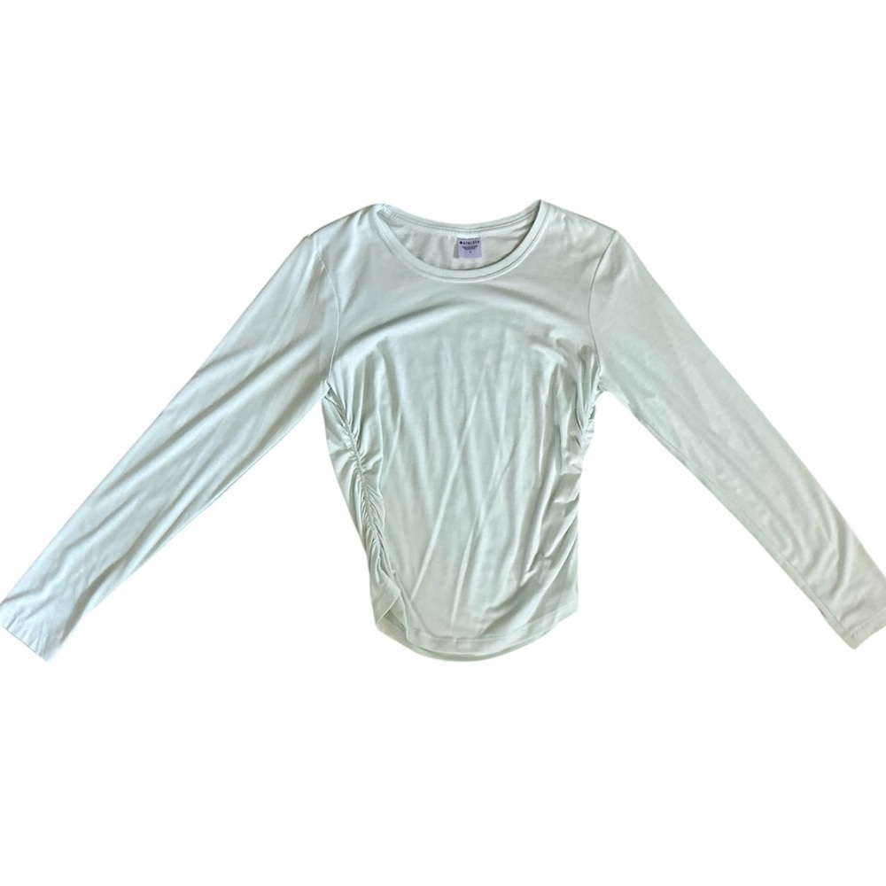 Athleta Long Sleeve Spring Shirt Mint Green Size Medium